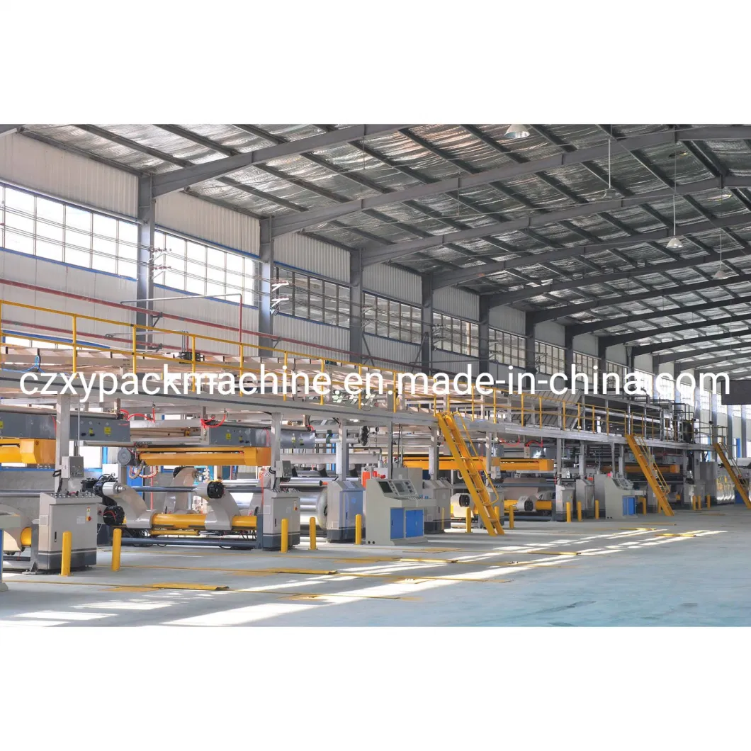 Corrugated Making Machine Price for 3 Ply 5ply 7ply Corrugated Paperboard Carton Making Machine