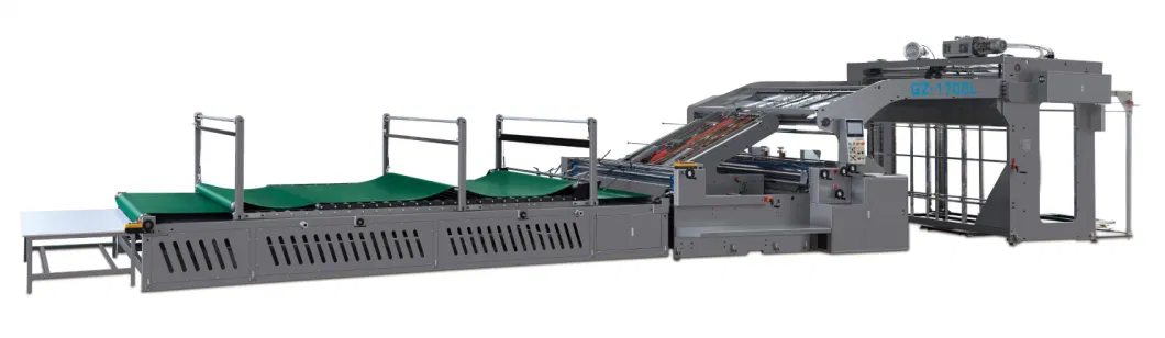 Above 250g Paperboard Full-Automatic Litho Laminating Machinery for Colored Box Container Board